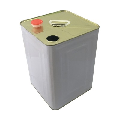 5 Gallon Metal Paint Buckets Paint Container With Plastic Caps And Handle