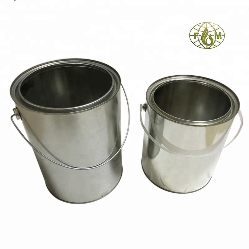 Paint Barrels Paint Cans With Plastic Ring,Plain Can Large Volume Barrels (with A Handle)